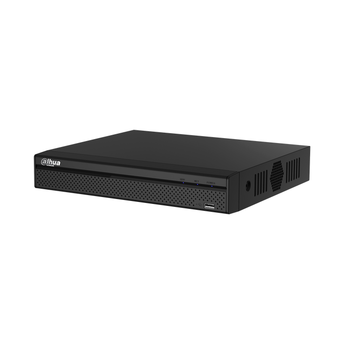 4 Channel Compact 1U 4PoE 4K&H.265 Lite Network Video Recorder DHI-NVR4104HS-P-4KS2/L